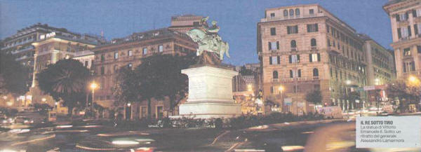 Re sotto tiro. La statua di Vittorio Emanuele II