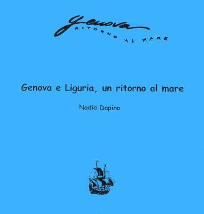 La copertina dell'opuscoletto