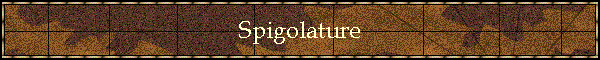 Spigolature