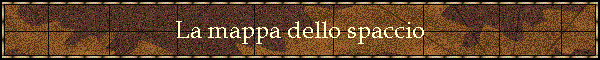 La mappa dello spaccio
