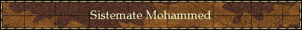 Sistemate Mohammed