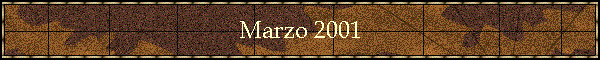 Marzo 2001