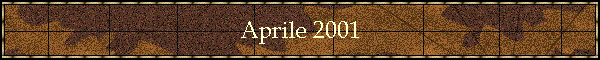 Aprile 2001