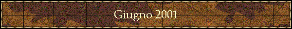 Giugno 2001
