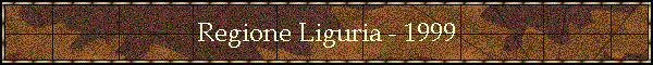 Regione Liguria - 1999