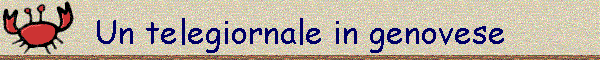 Un telegiornale in genovese