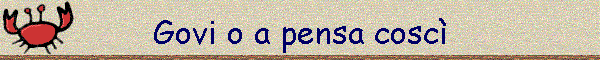 Govi o a pensa cosc